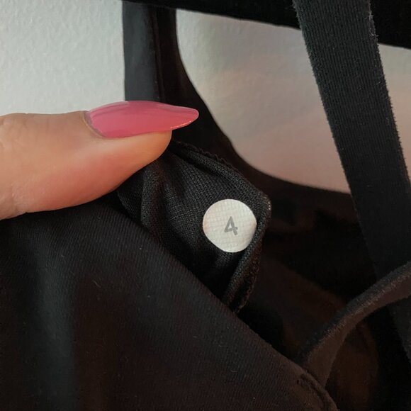 Lululemon Energy Bra Black Size 4 - Picture 3 of 3